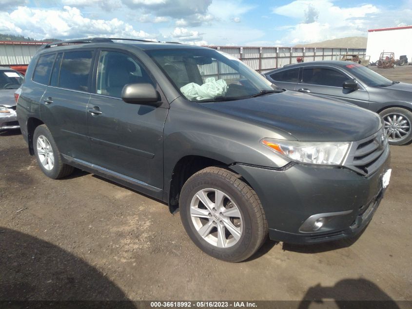 2013 TOYOTA HIGHLANDER - 5TDBK3EH2DS203025