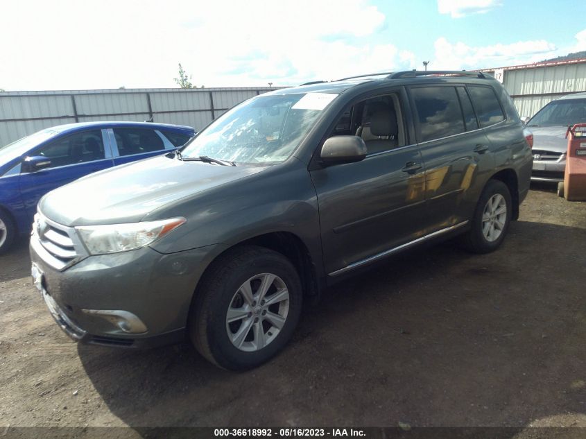 2013 TOYOTA HIGHLANDER - 5TDBK3EH2DS203025