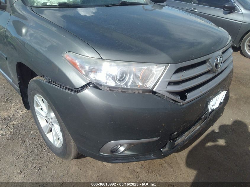 2013 TOYOTA HIGHLANDER - 5TDBK3EH2DS203025