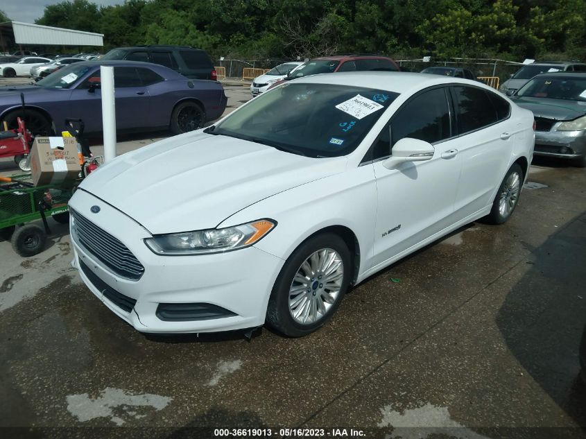 2014 FORD FUSION SE HYBRID - 3FA6P0LU0ER152197