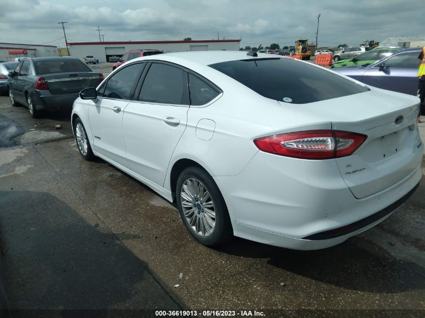 2014 FORD FUSION SE HYBRID - 3FA6P0LU0ER152197