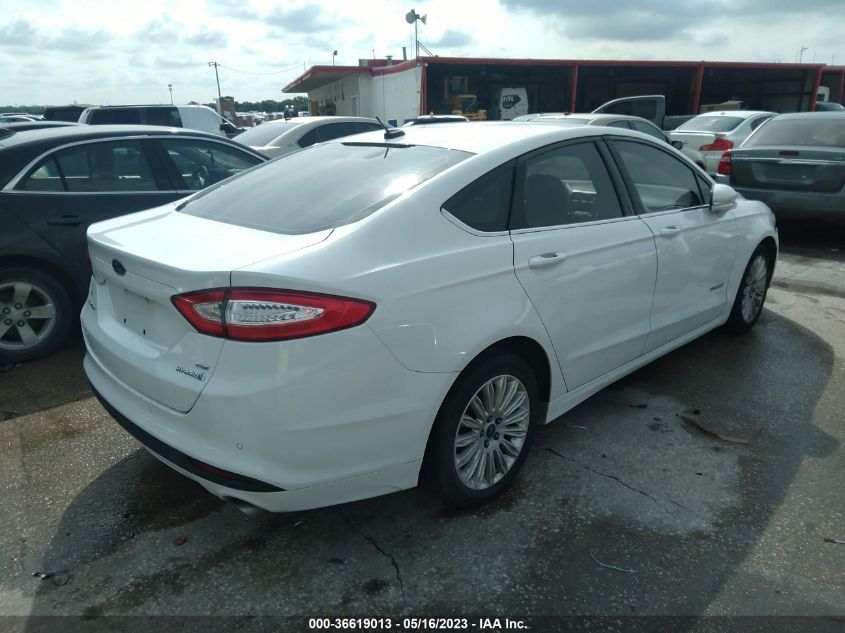 2014 FORD FUSION SE HYBRID - 3FA6P0LU0ER152197