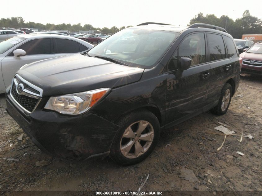 2016 SUBARU FORESTER 2.5I PREMIUM - JF2SJADC6GH542586