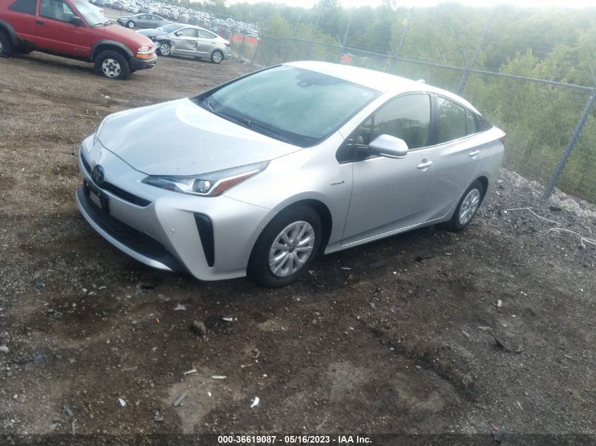 2021 TOYOTA PRIUS L - JTDKAMFU4M3148325