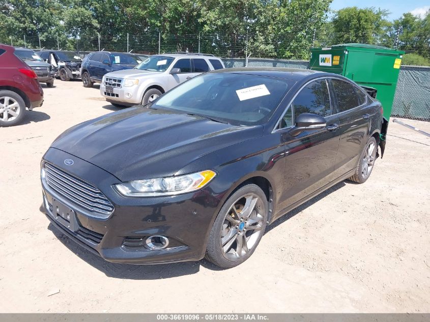 2013 FORD FUSION TITANIUM - 3FA6P0K92DR137213