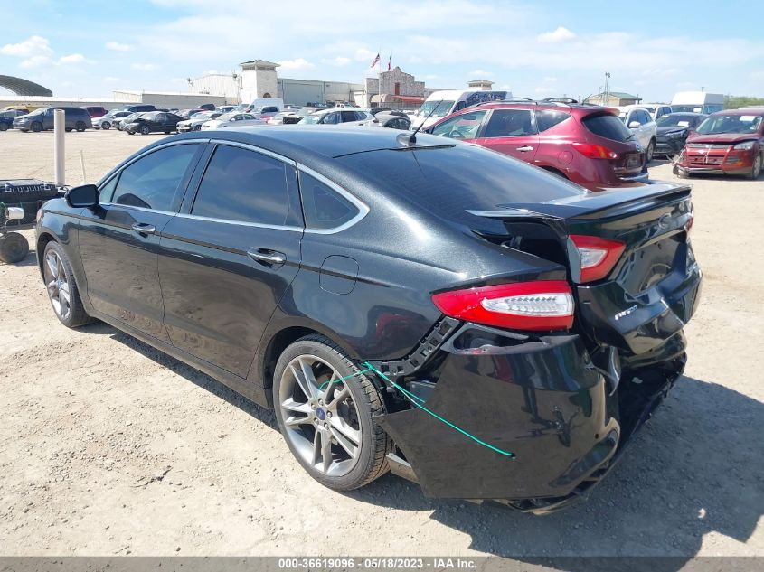 2013 FORD FUSION TITANIUM - 3FA6P0K92DR137213