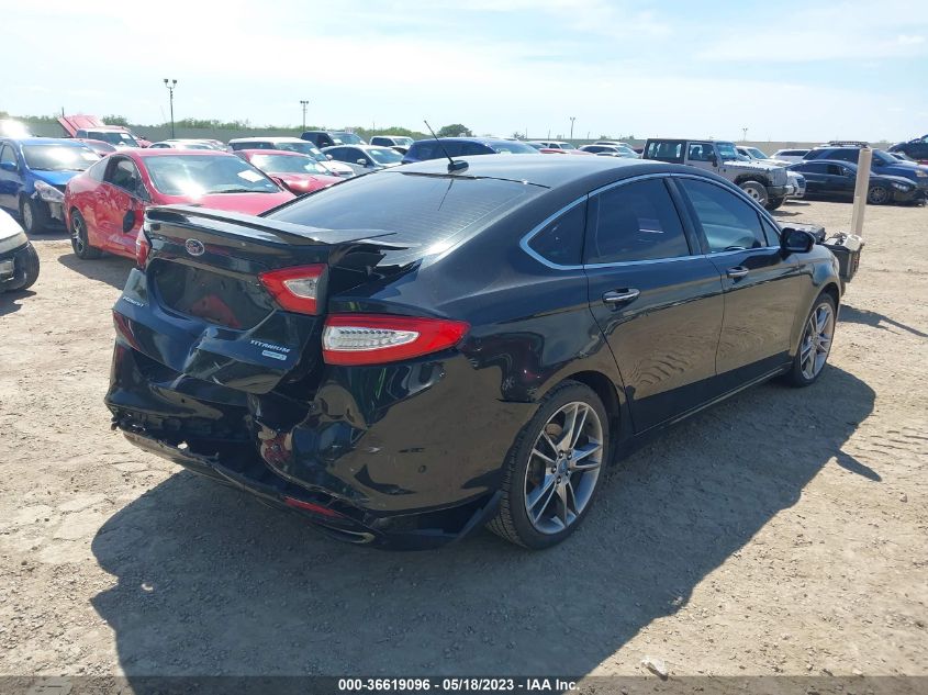 2013 FORD FUSION TITANIUM - 3FA6P0K92DR137213