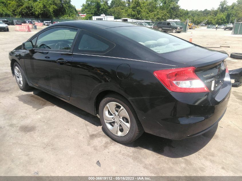 2013 HONDA CIVIC CPE LX - 2HGFG3B54DH501802