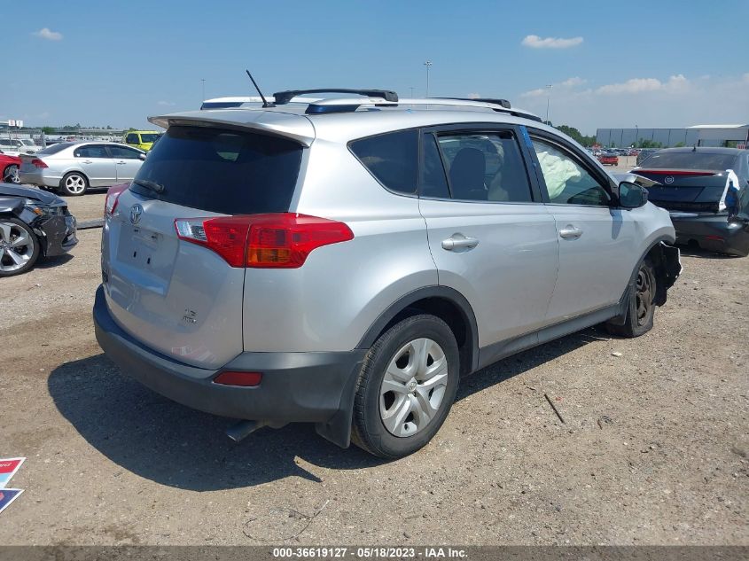 2014 TOYOTA RAV4 LE - JTMBFREV0ED084174