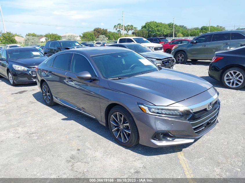 2022 HONDA ACCORD SEDAN EX-L - 1HGCV1F55NA055649