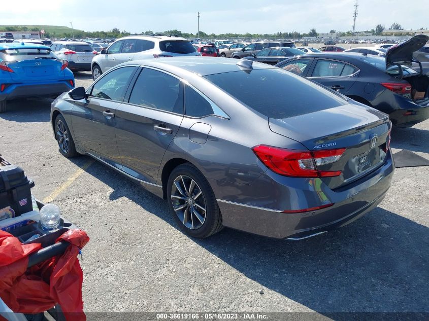 2022 HONDA ACCORD SEDAN EX-L - 1HGCV1F55NA055649