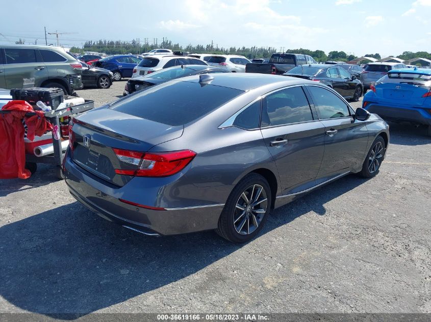 2022 HONDA ACCORD SEDAN EX-L - 1HGCV1F55NA055649