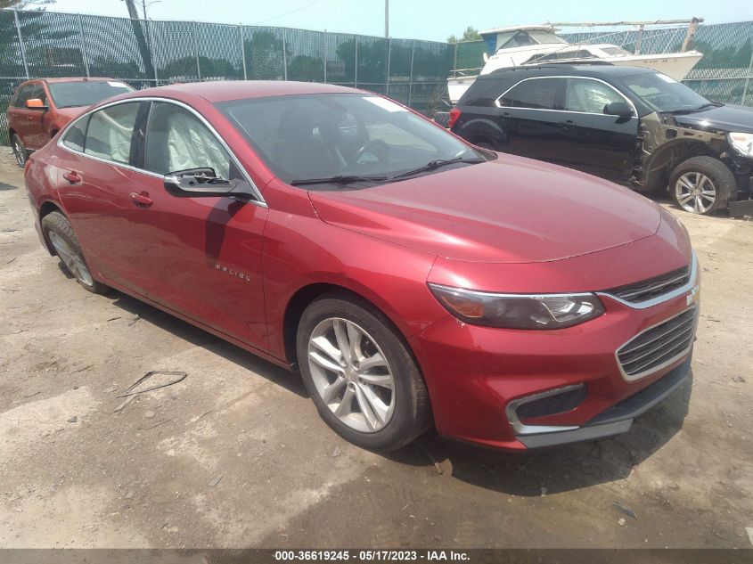 2016 CHEVROLET MALIBU LT - 1G1ZE5ST3GF175517