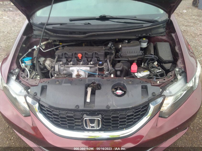 2015 HONDA CIVIC SEDAN EX-L - 2HGFB2F90FH504737