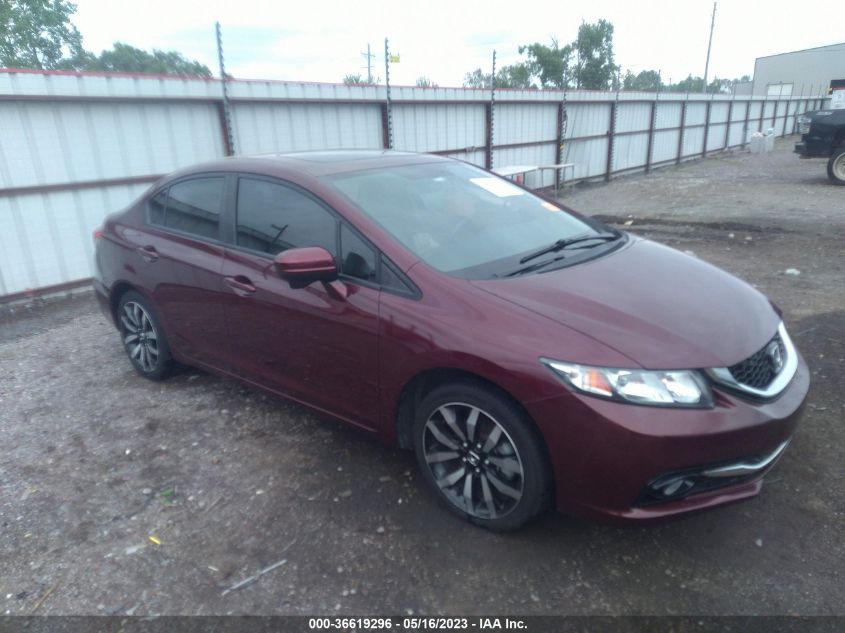 2015 HONDA CIVIC SEDAN EX-L - 2HGFB2F90FH504737