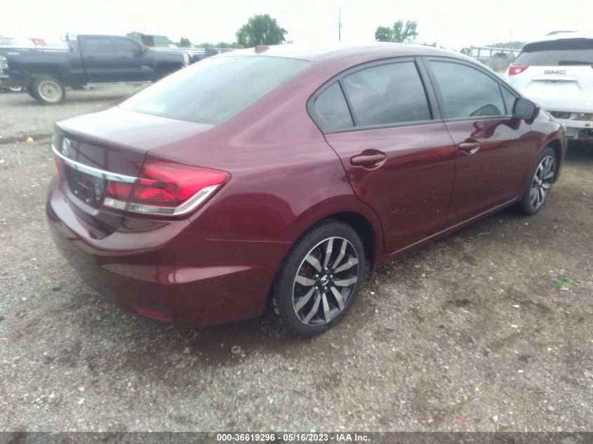 2015 HONDA CIVIC SEDAN EX-L - 2HGFB2F90FH504737