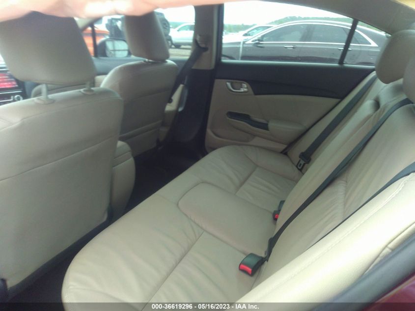 2015 HONDA CIVIC SEDAN EX-L - 2HGFB2F90FH504737