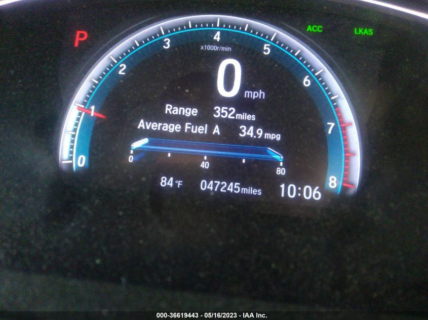2019 HONDA CIVIC SEDAN LX - 19XFC2F69KE210339