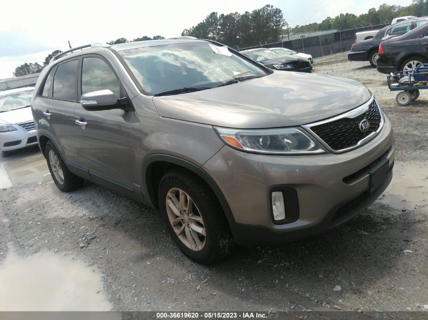 2014 KIA SORENTO LX - 5XYKTCA66EG438639