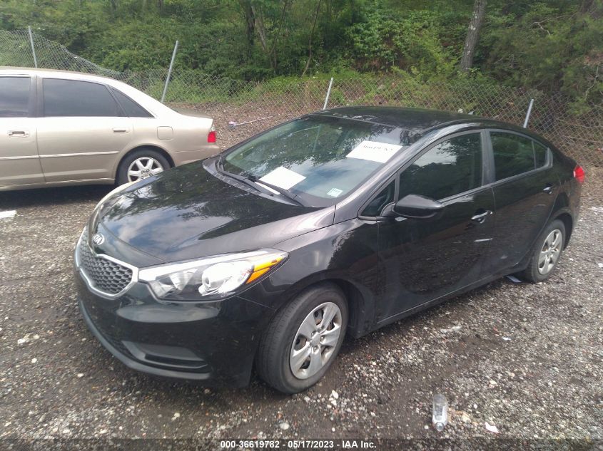 2016 KIA FORTE LX - KNAFK4A69G5616711