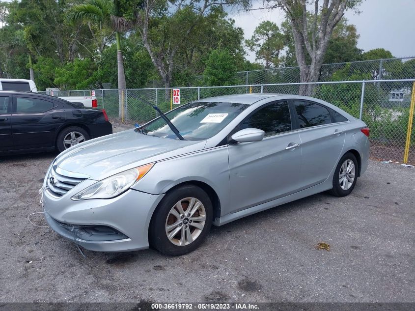 2014 HYUNDAI SONATA GLS - 5NPEB4AC9EH860781