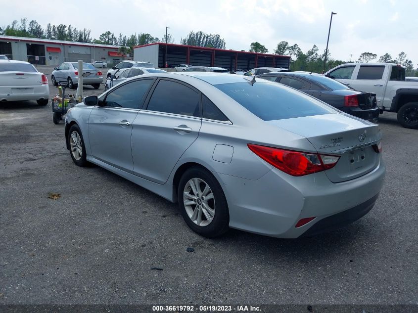 2014 HYUNDAI SONATA GLS - 5NPEB4AC9EH860781