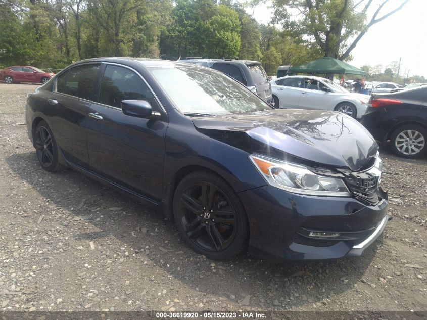 2017 HONDA ACCORD SEDAN SPORT SE - 1HGCR2F17HA048021