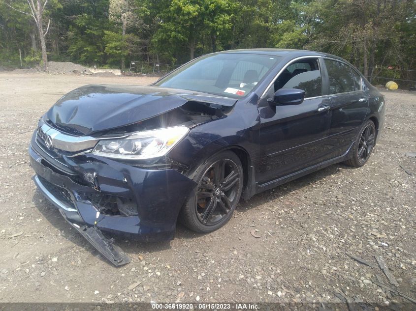2017 HONDA ACCORD SEDAN SPORT SE - 1HGCR2F17HA048021
