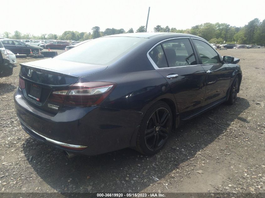 2017 HONDA ACCORD SEDAN SPORT SE - 1HGCR2F17HA048021