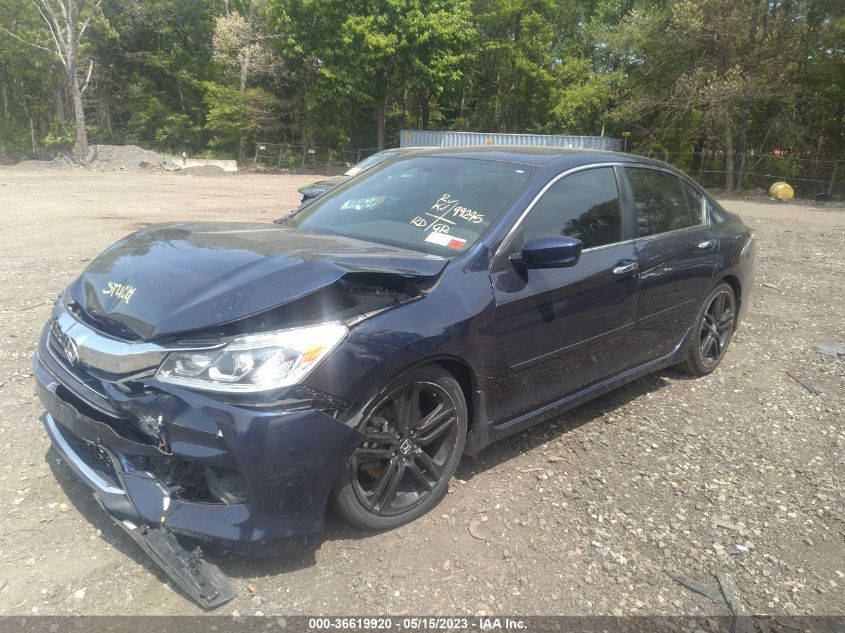 2017 HONDA ACCORD SEDAN SPORT SE - 1HGCR2F17HA048021