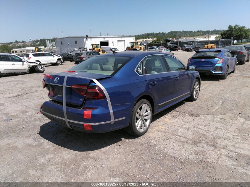 VIN 1VWCT7A32HC063503 2017 VOLKSWAGEN PASSAT 1.8T SEL PREMIUM
