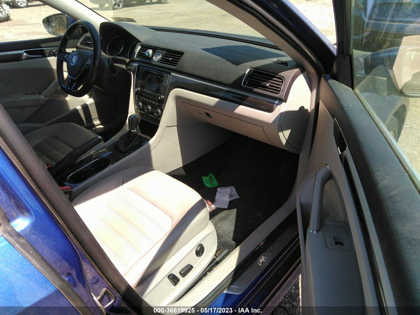 VIN 1VWCT7A32HC063503 2017 VOLKSWAGEN PASSAT 1.8T SEL PREMIUM