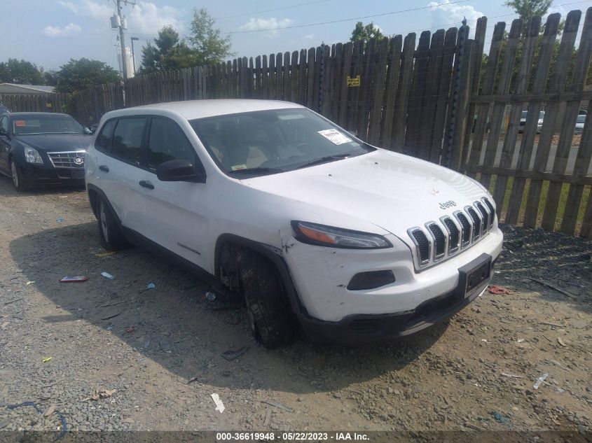 2015 JEEP CHEROKEE SPORT - 1C4PJMAB2FW588587