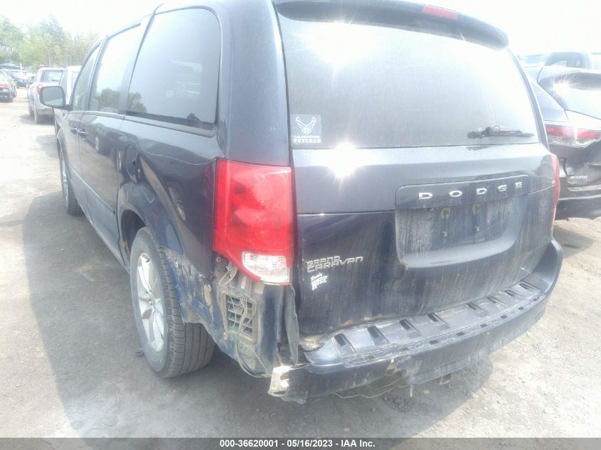 2013 DODGE GRAND CARAVAN SXT - 2C4RDGCG7DR574037