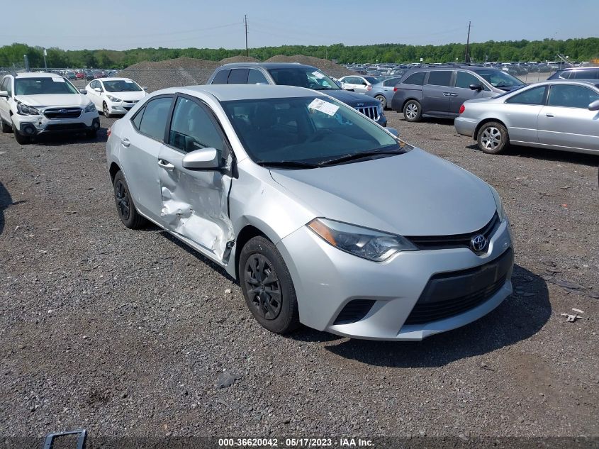 2016 TOYOTA COROLLA L/LE/S/S PLUS/LE PLUS - 2T1BURHE3GC523501