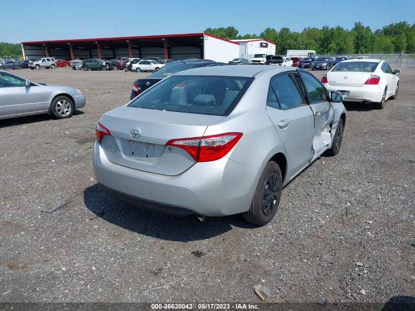2016 TOYOTA COROLLA L/LE/S/S PLUS/LE PLUS - 2T1BURHE3GC523501