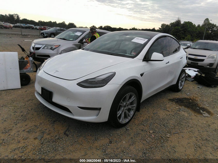 VIN 7SAYGDEE5PF703103 2023 TESLA MODEL Y LONG RANGE