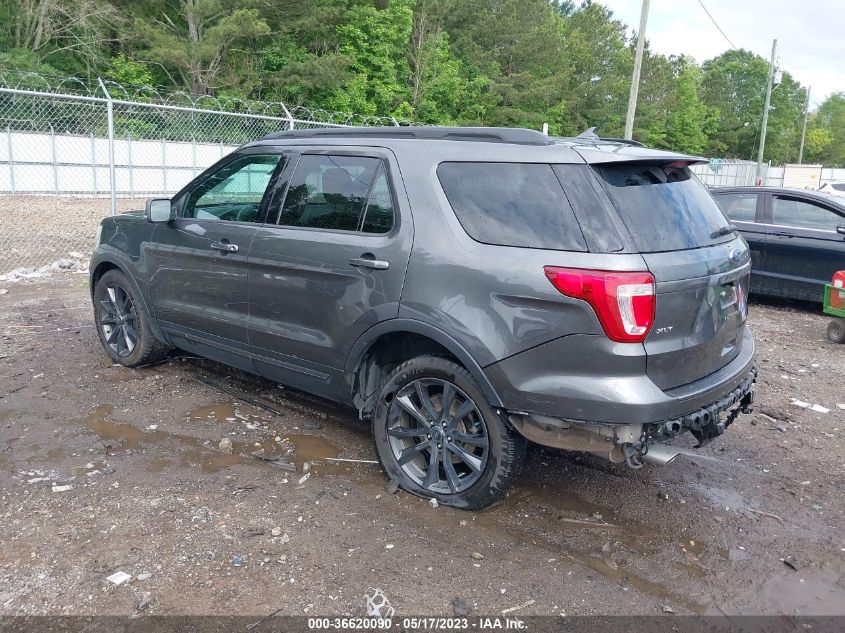 2018 FORD EXPLORER XLT - 1FM5K7D84JGA63082