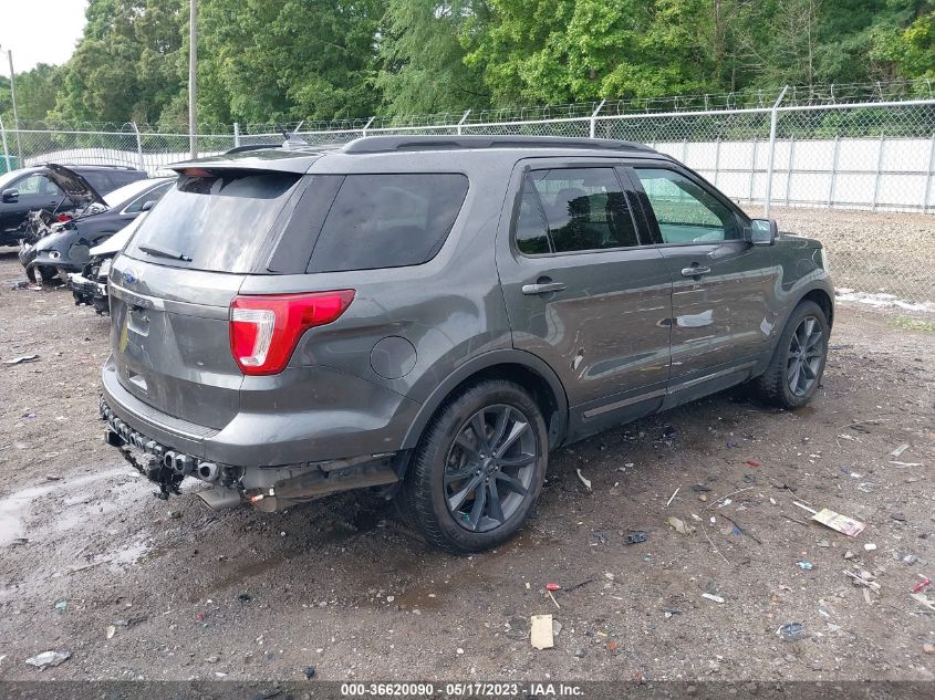 2018 FORD EXPLORER XLT - 1FM5K7D84JGA63082