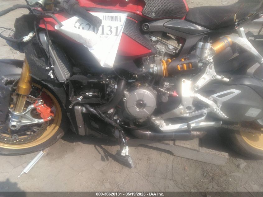 2012 DUCATI SUPERBIKE 1199 PANIGALE/S - ZDM14BPWXCB000647