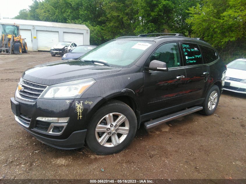 2014 CHEVROLET TRAVERSE LT - 1GNKVGKD3EJ204352