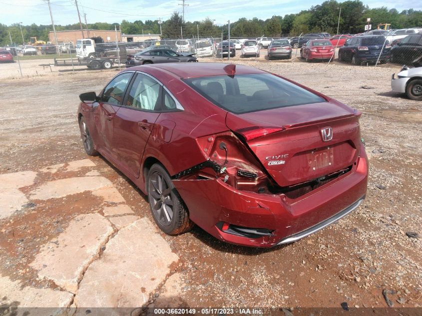 2020 HONDA CIVIC SEDAN EX - 19XFC1F30LE002996