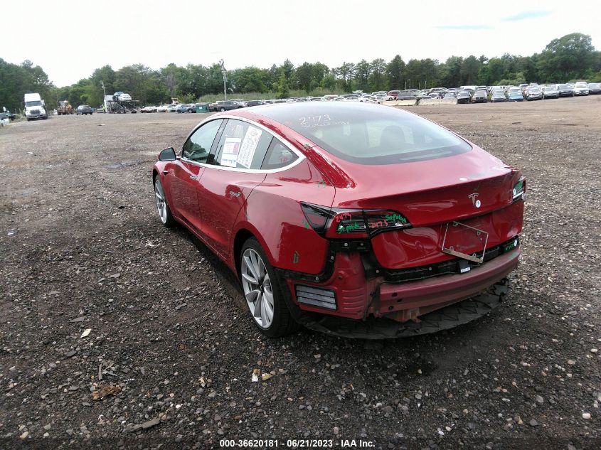 2018 TESLA MODEL 3 LONG RANGE - 5YJ3E1EB4JF065404