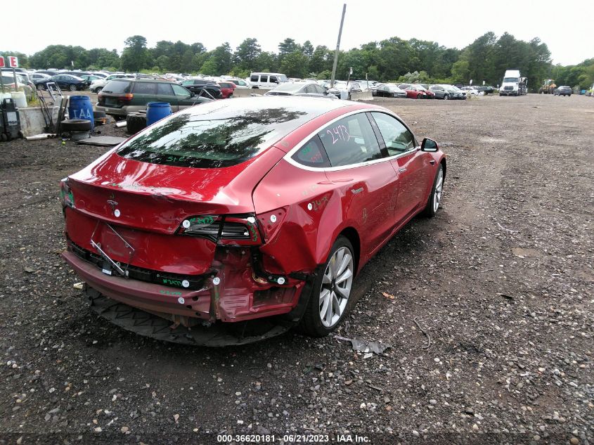 2018 TESLA MODEL 3 LONG RANGE - 5YJ3E1EB4JF065404