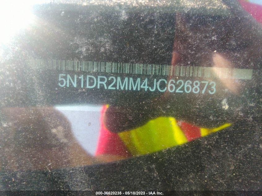 2018 NISSAN PATHFINDER S - 5N1DR2MM4JC626873