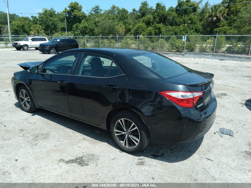 2015 TOYOTA COROLLA L/LE/S/S PLUS/LE PLUS - 5YFBURHE6FP333934