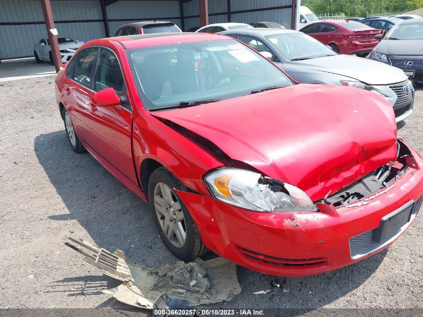 2013 CHEVROLET IMPALA LT - 2G1WG5E30D1165474