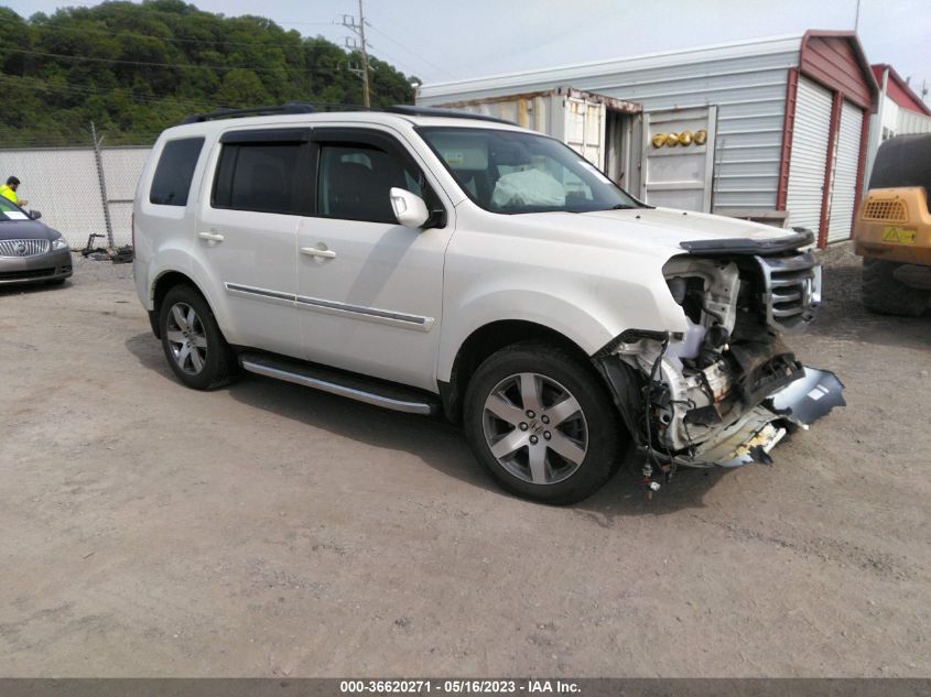 2013 HONDA PILOT TOURING - 5FNYF4H9XDB082399