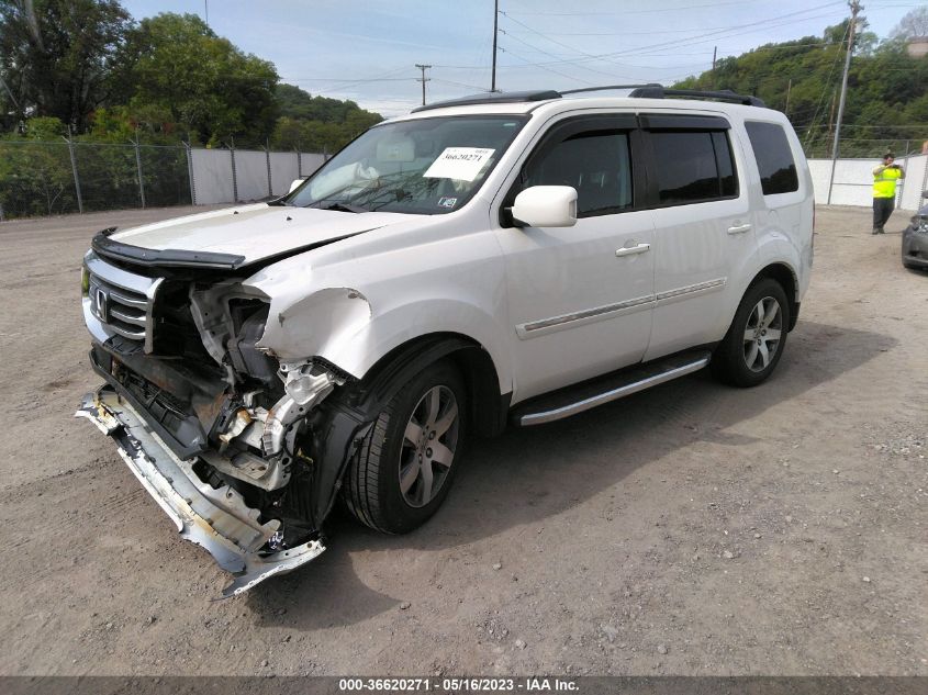 2013 HONDA PILOT TOURING - 5FNYF4H9XDB082399