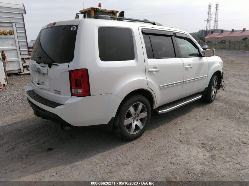 2013 HONDA PILOT TOURING - 5FNYF4H9XDB082399